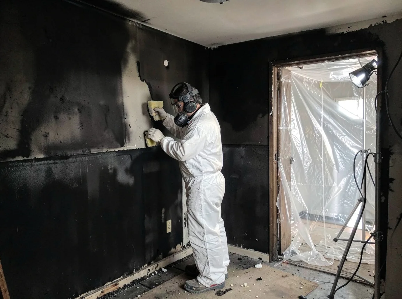 Fire Damage Restoration company in Gilboa, WV